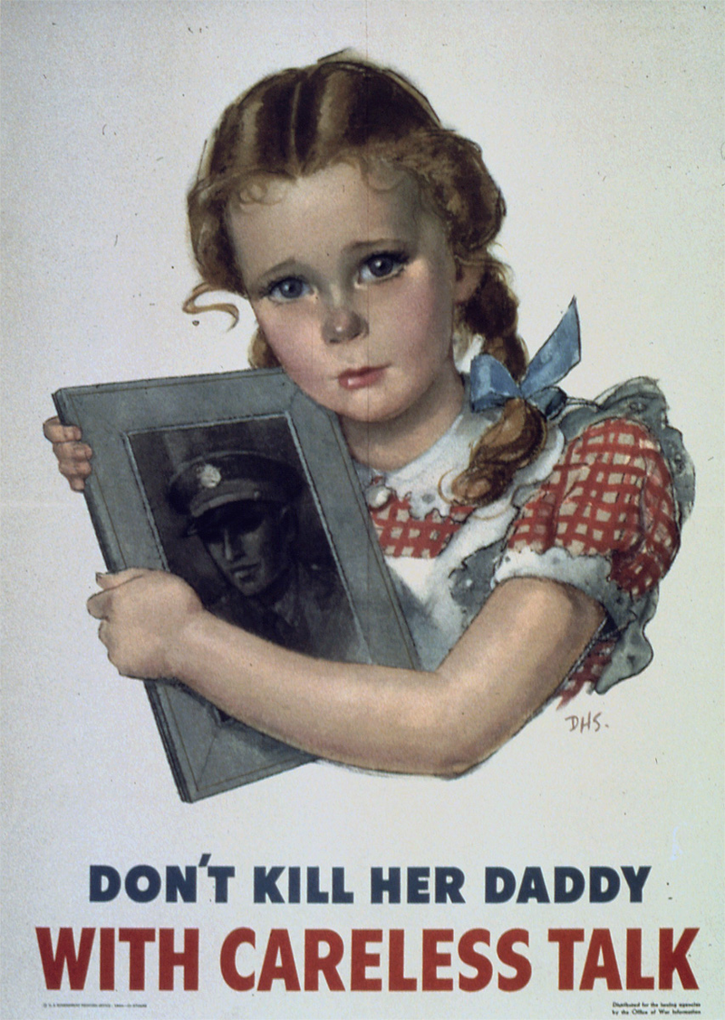Illustration for article titled The Best Operations Security Propaganda Posters From World War II